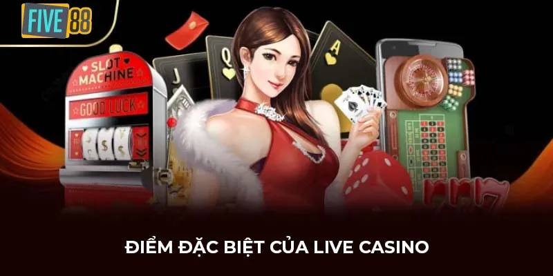 Những trò chơi casino đang có tại Five88