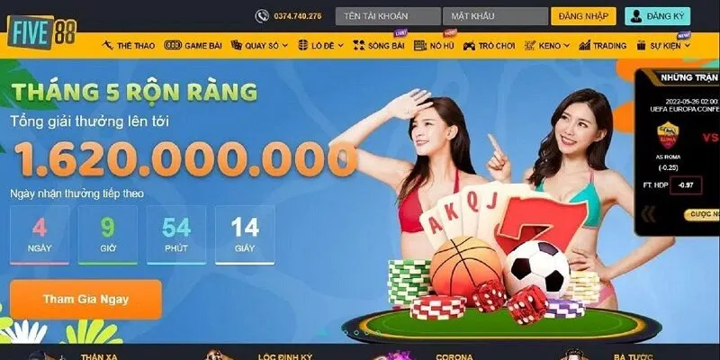 Five88 là địa chỉ hàng đầu để chơi xổ số